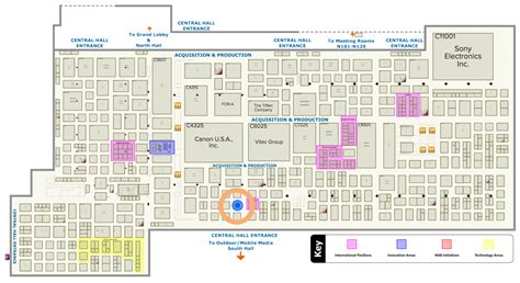 NAB 2017: Navigate with Ease Using the Official Floor Plan for the Ultimate Trade Show Experience